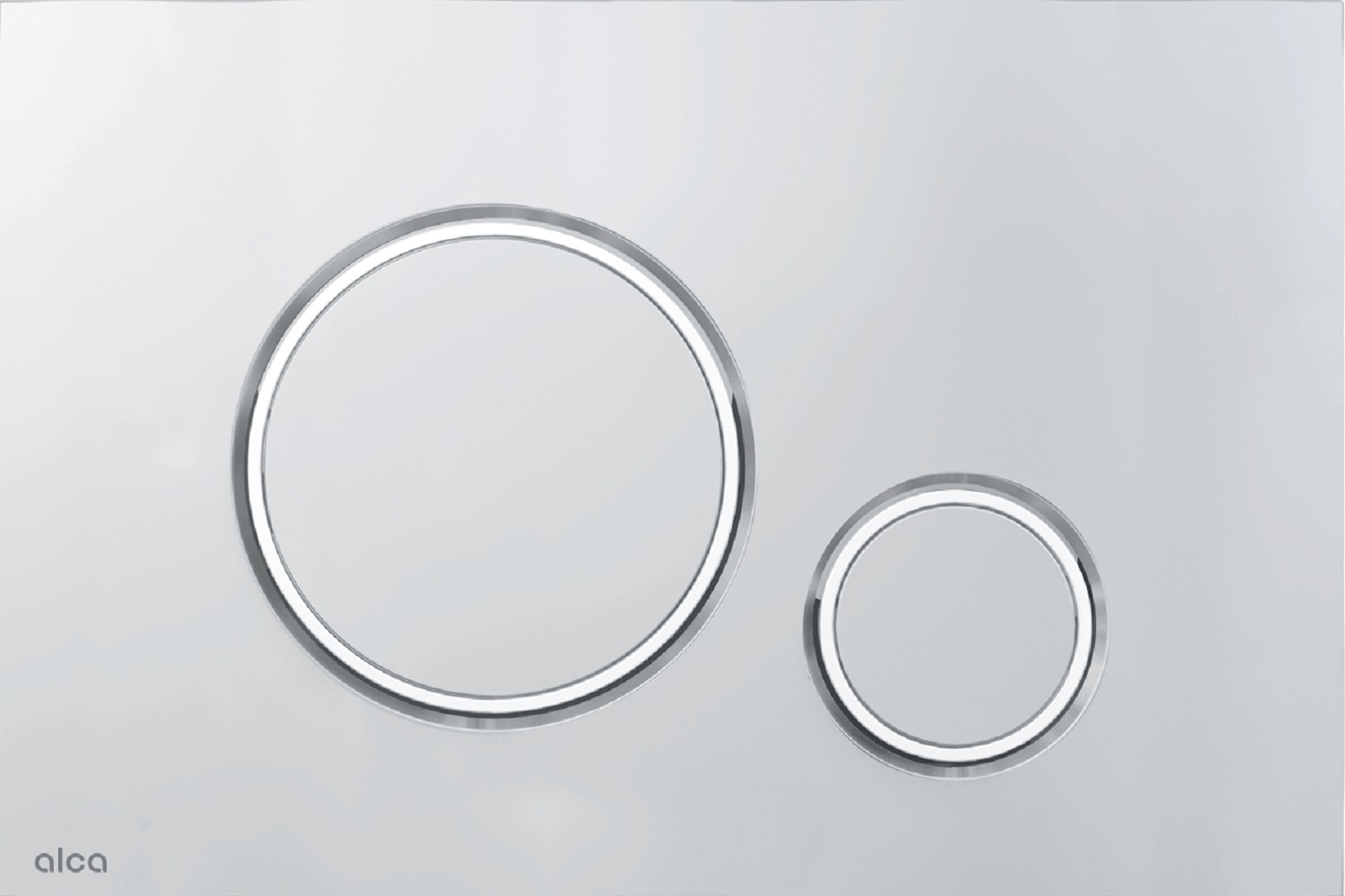 Darmowa Dostawa - Przycisk spłukujący do wc chrom mat Alca Thin M772