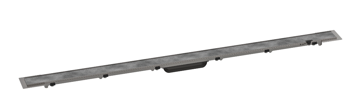 Darmowa Dostawa - Element zewnętrzny odpływu 130 cm Hansgrohe RainDrain Rock 56034000