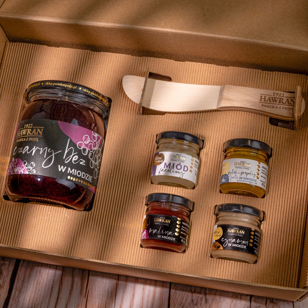 Box na 5 miodów - Pasieka z Pasją Hawran