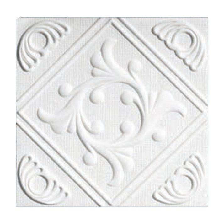 Kaseton sufitowy ścienny panel styropianowy zakładkowy Marbet Design 50x50 cm Anet 2 m² 8 szt.