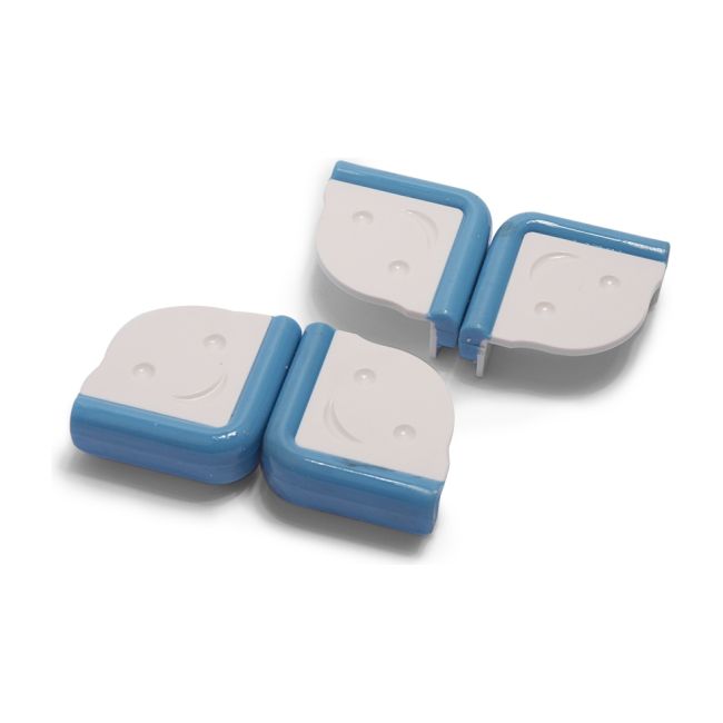 Zabezpieczenie narożnika Diall płaskie biało-niebieskie