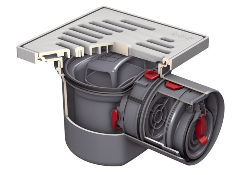 Wpust przeciwzalewowy ACO Junior