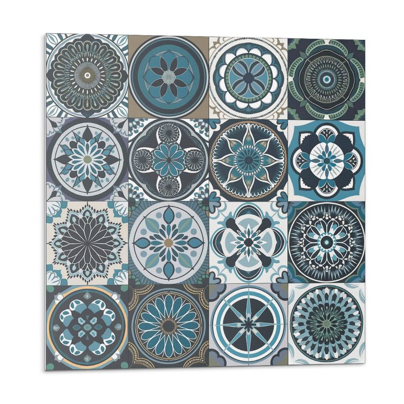 Kafelki samoprzylepne Wallfluent 20x20 cm Kratkowe mozaiki w stylu 20 szt.