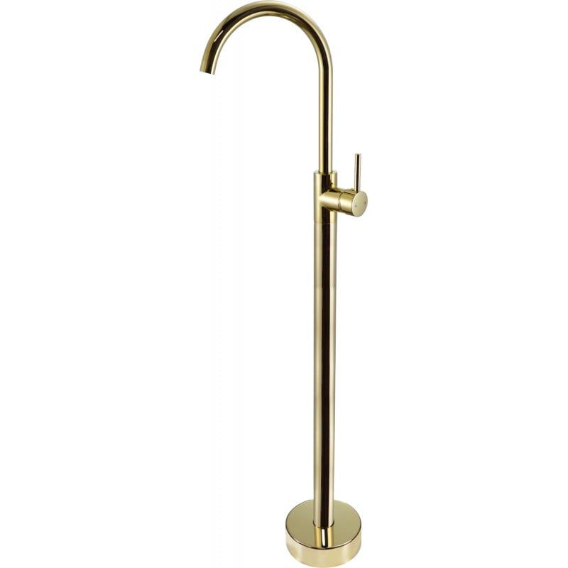 Bateria umywalkowa wolnostojąca Mexen Alma złota 108,5 cm 1 szt.