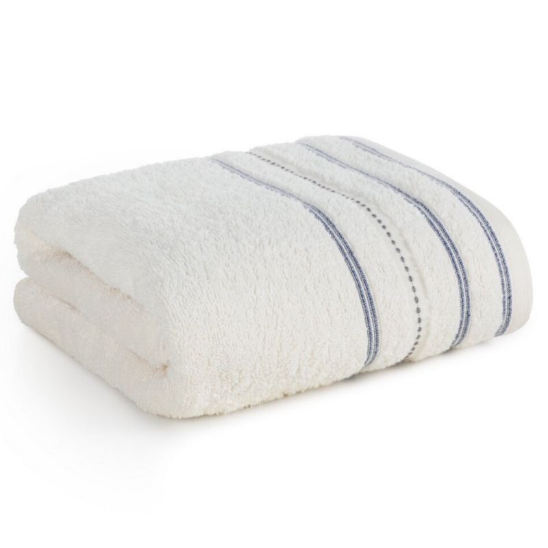 Ręcznik Kąpielowy Vento Eurofirany Kremowy Gruby Miękki 70X140 Cm 1 Szt.