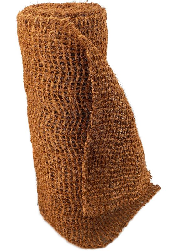 Siatka antyerozyjna z włókna kokosowego Aquagart 19 m szerokość 1 m folia do oczek wodnych mata z włókna kokosowego 750 g 1 szt