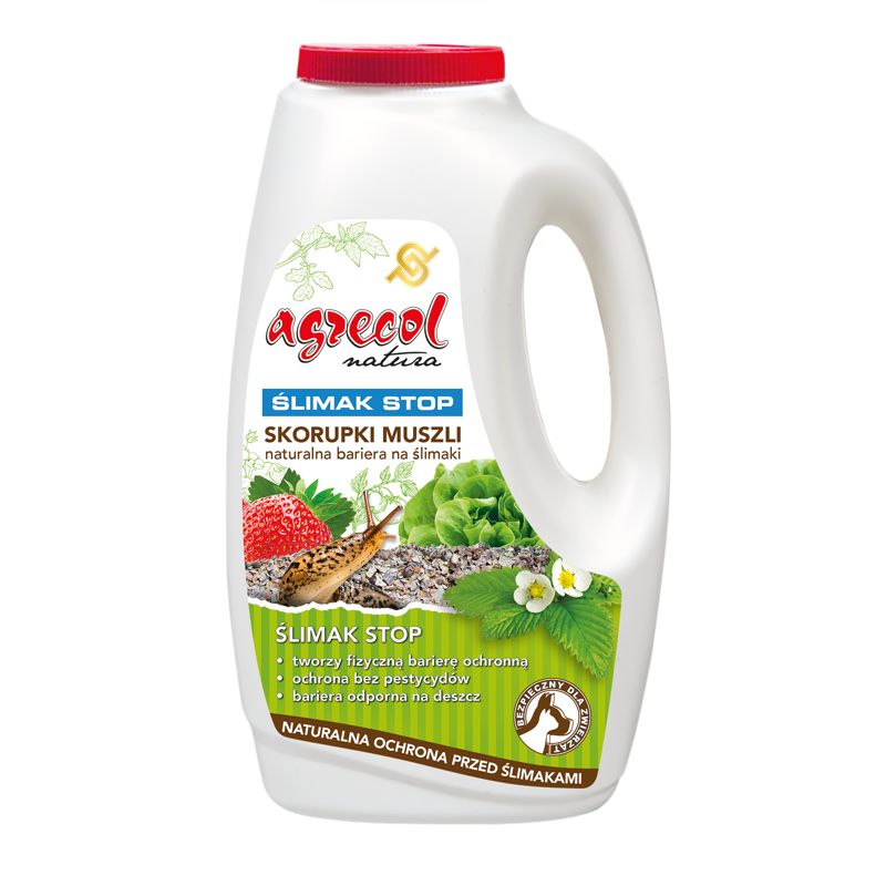 Granulki przeciw ślimakom Agrecol 1,8 kg