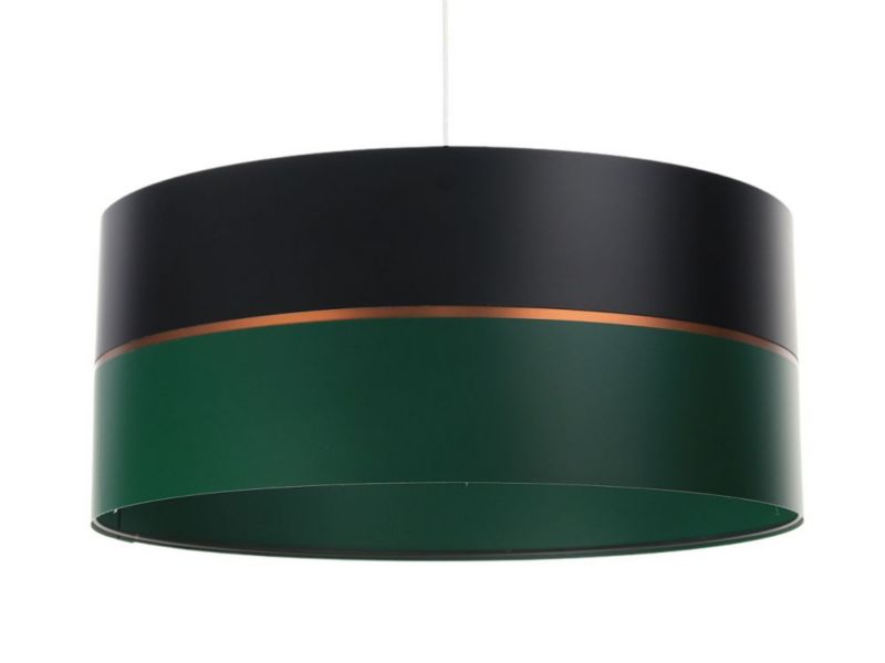 Lampa Bps Koncept wisząca SIMPLY GLAMOUR 40 zielona/czarna 1 szt