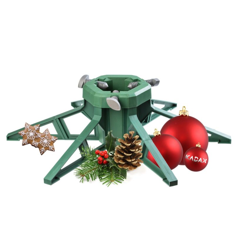 Stojak Choinkowy KADAX Na Choinkę Podstawka Pod Choinkę Drzewko Do 3,5 m Zielony 1 szt.