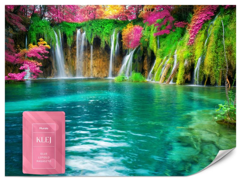 Fototapeta Muralo Egzotyczny Wodospad Chorwacja Natura 500x350 cm 1szt.