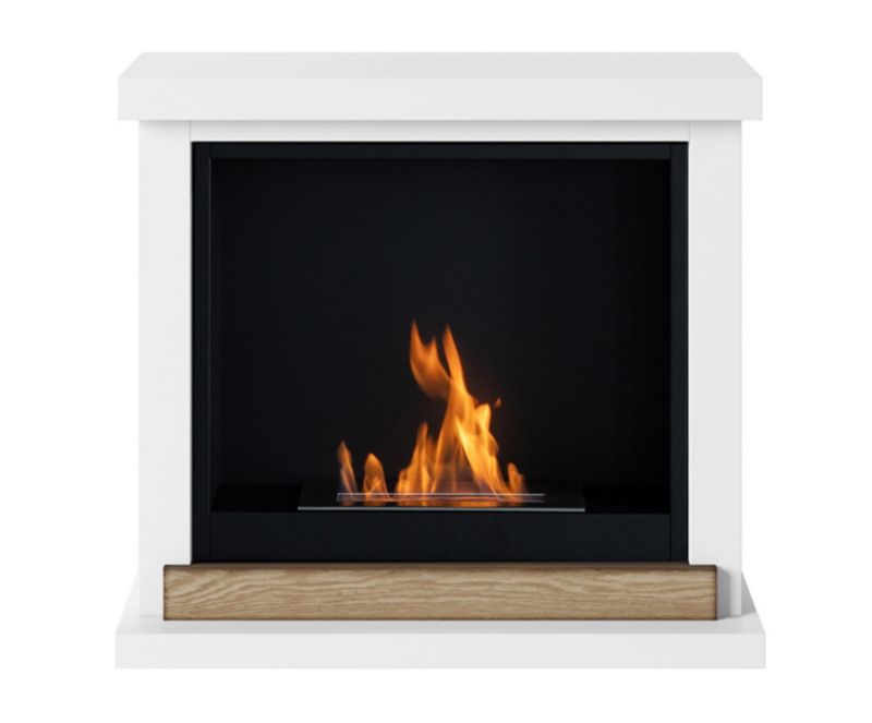 Biokominek portalowy z MDF TAGU Hagen biały lakierowany - 1 szt