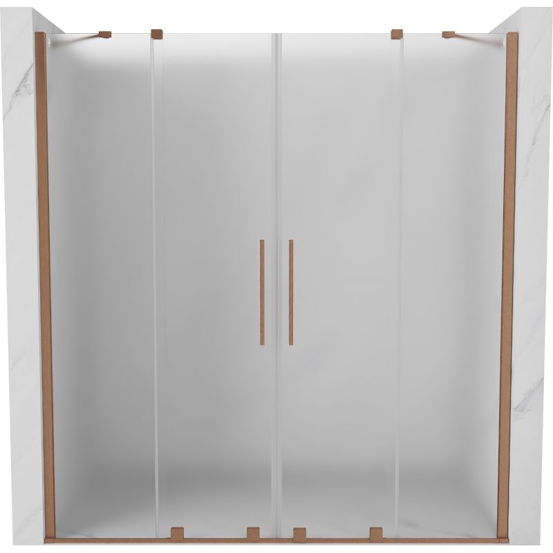 Drzwi prysznicowe Mexen Velar szron 200x200 cm 1 szt.