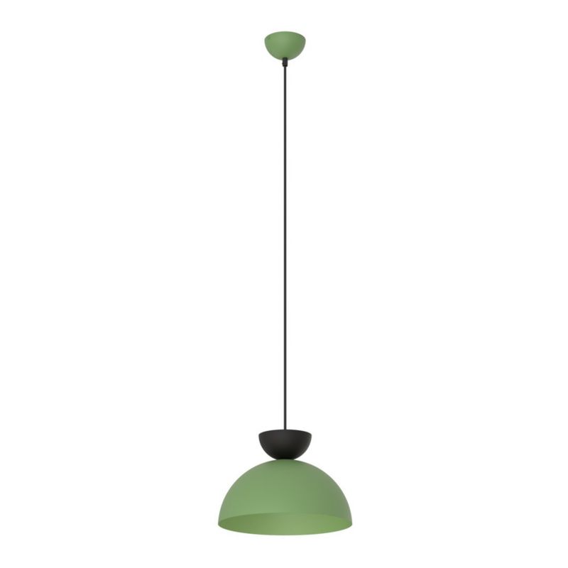 Lampa wisząca Emibig LUNARO zielono-czarna 1xGX53x10W IP20 wym:140x30x30cm - 1 szt.