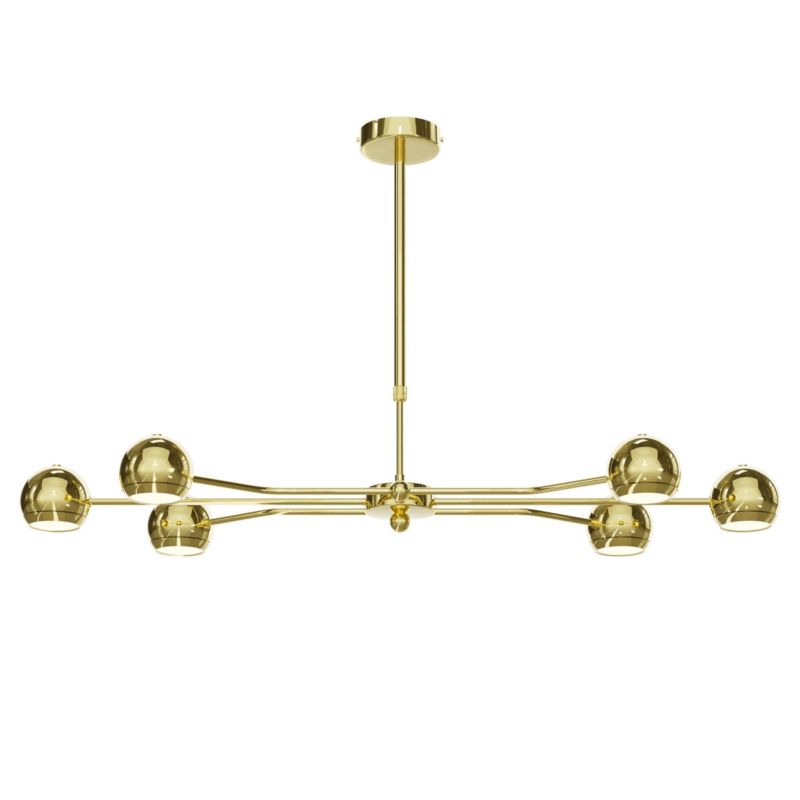 Lampa sufitowa Jupiter TIANA złota 6xGU10x10W IP20 - 1 szt