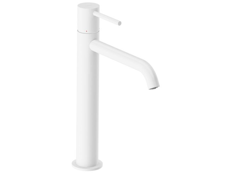 Bateria umywalkowa Ravak stojąca Espirit ES 014.10WV 252 mm bez korka, biała 1 szt