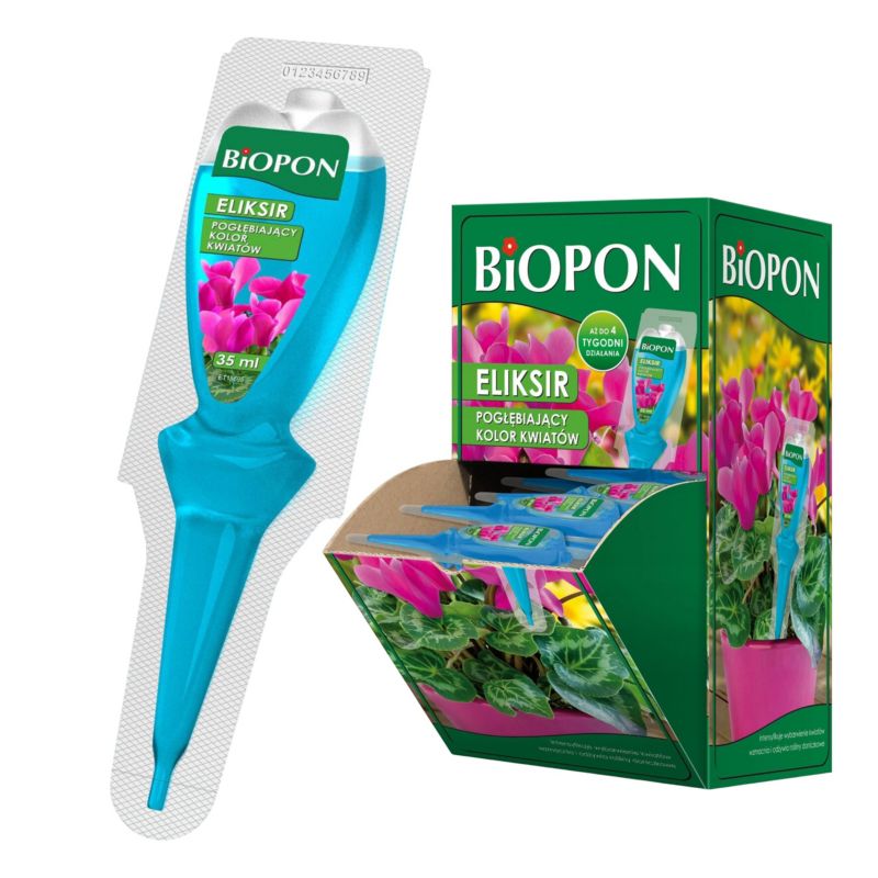 Płynny Nawóz Biopon Eliksir Do Kwiatów 40 ml 36 Szt.
