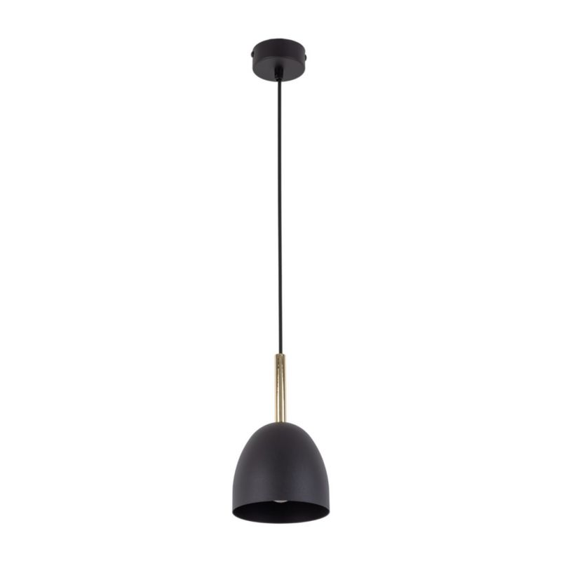 Lampa wisząca TK-Lighting Nord czarno-złota wym: 155 x 13 x 13 cm 1xE27 x 1 szt.