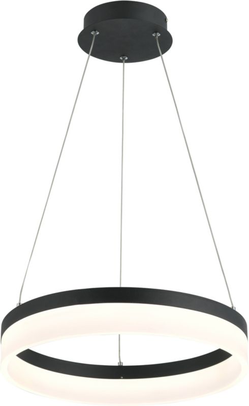 Lampa wisząca Cornelia 1920 lm 4000 K czarny mat