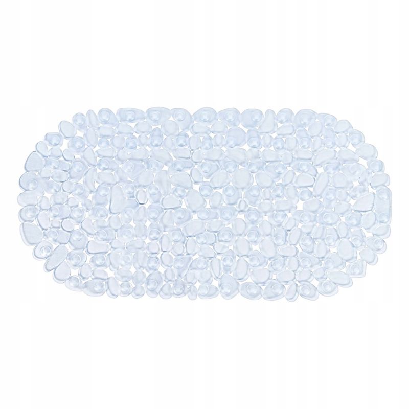 Mata łazienkowa Rodeno transparentna antypoślizgowa 1 szt.