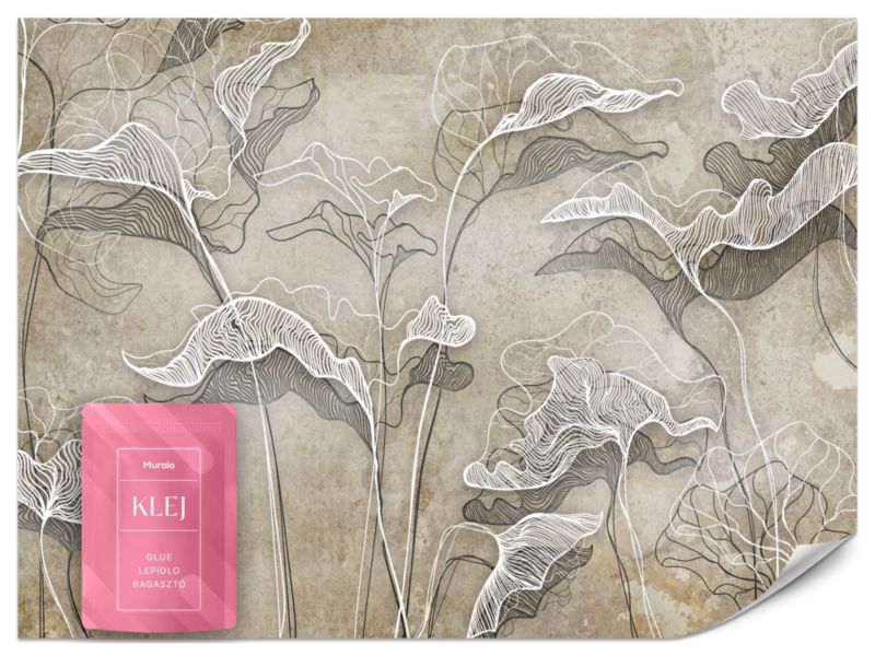 Fototapeta Muralo Natura Liście Tropikalne 350x256 cm 1szt.