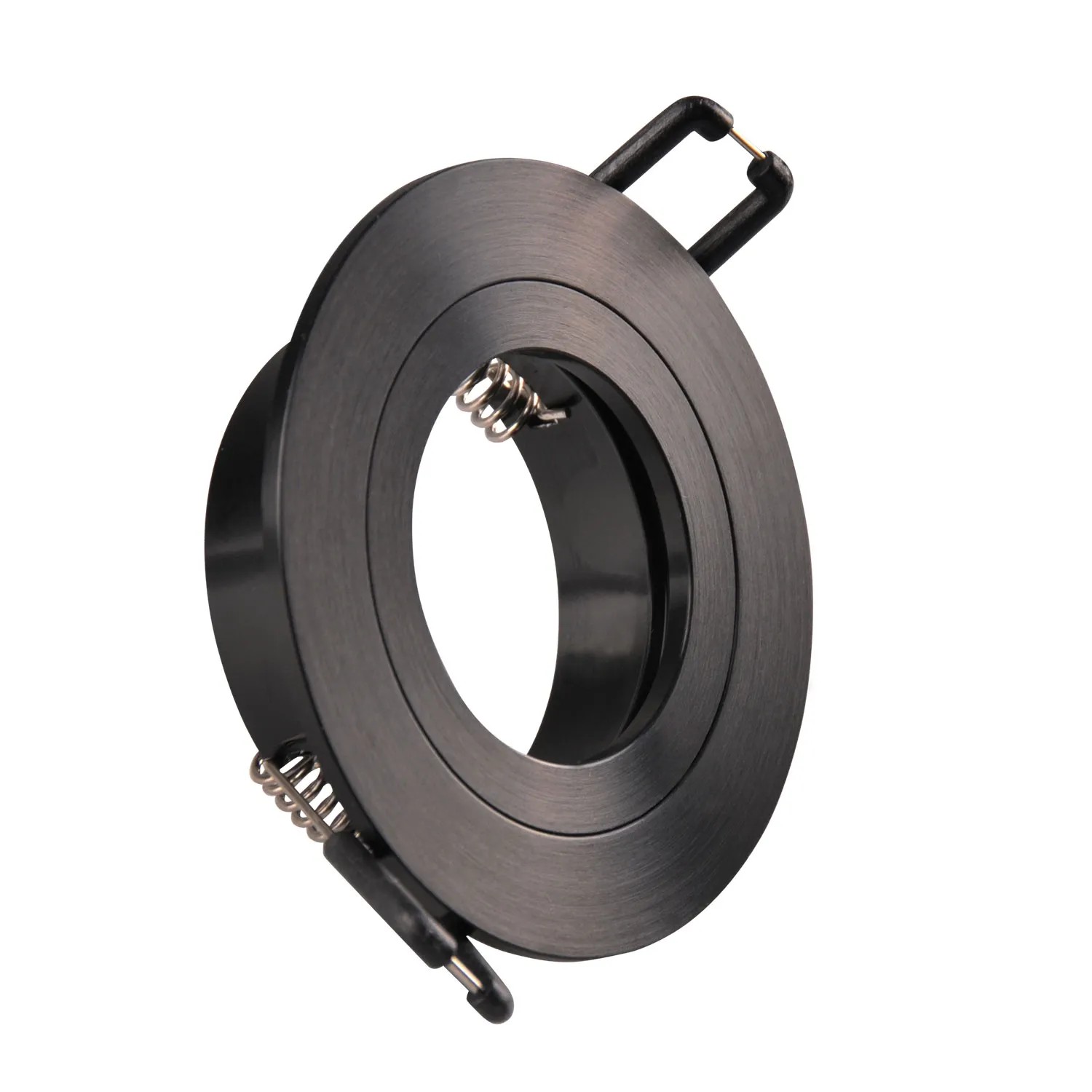 Goldlux Oprawa podtynkowa FEBE okrągła czarna z oprawką GU10