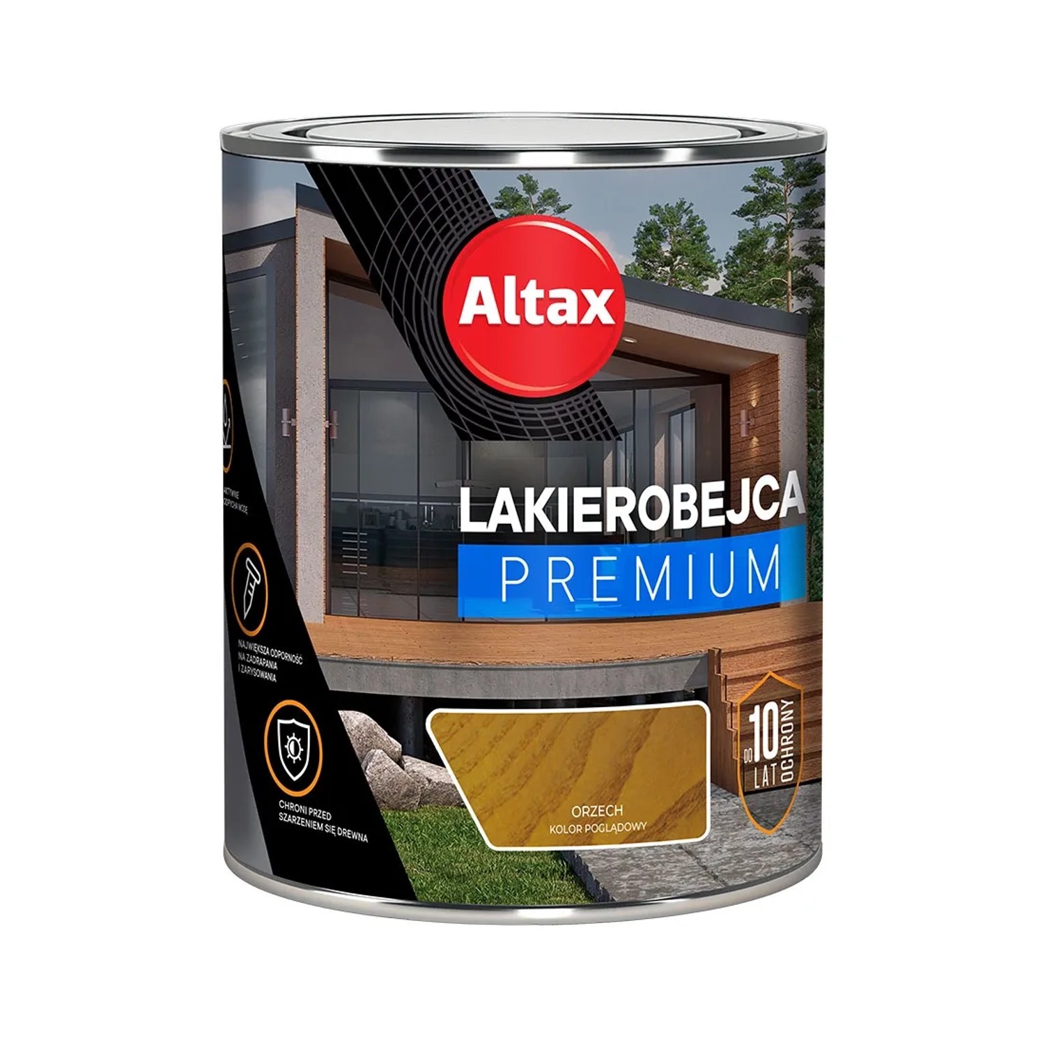 Altax Premium Lakierobejca 0,75l orzech
