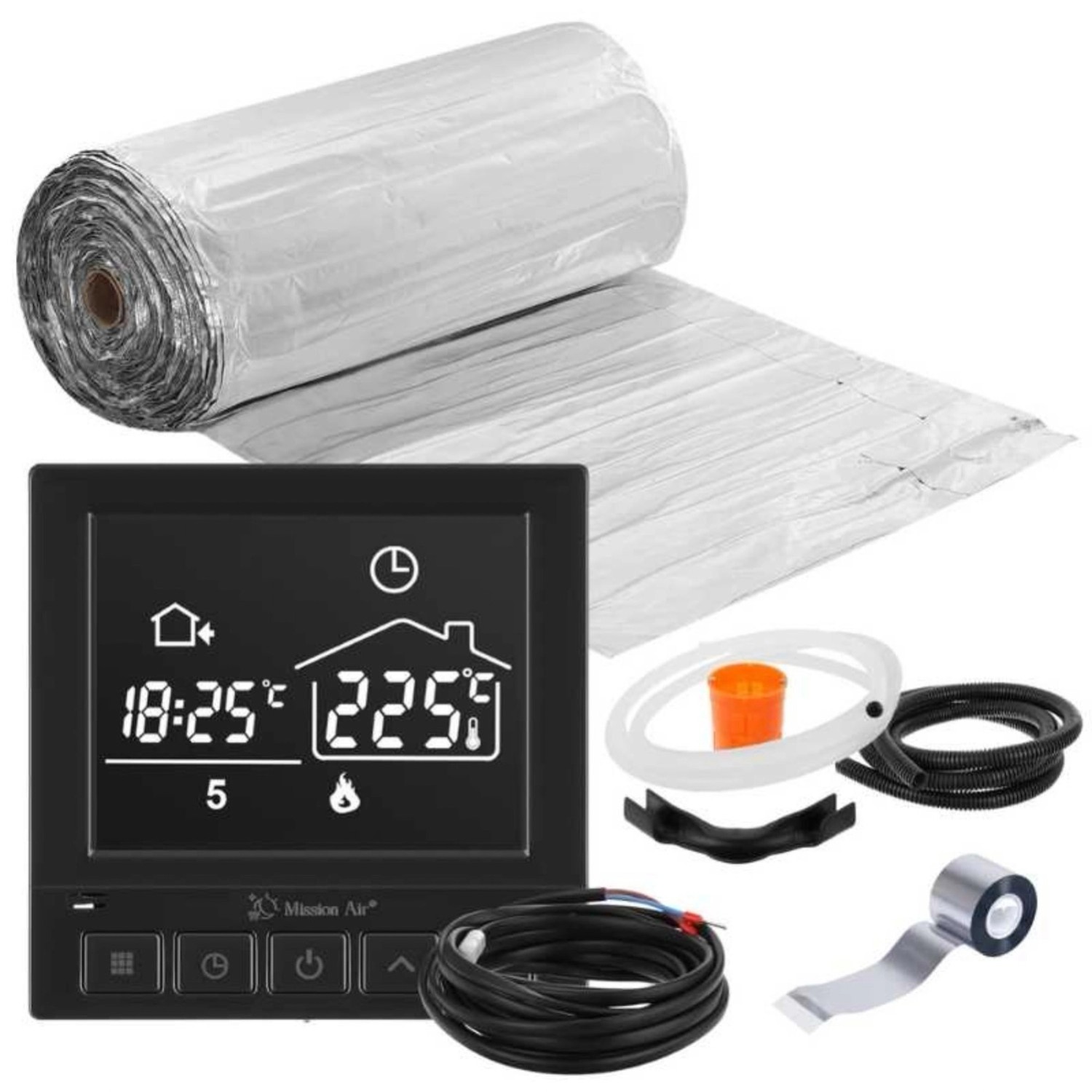 Mission Air Zestaw pod panele Mal 160 +Taurus Black 15m2