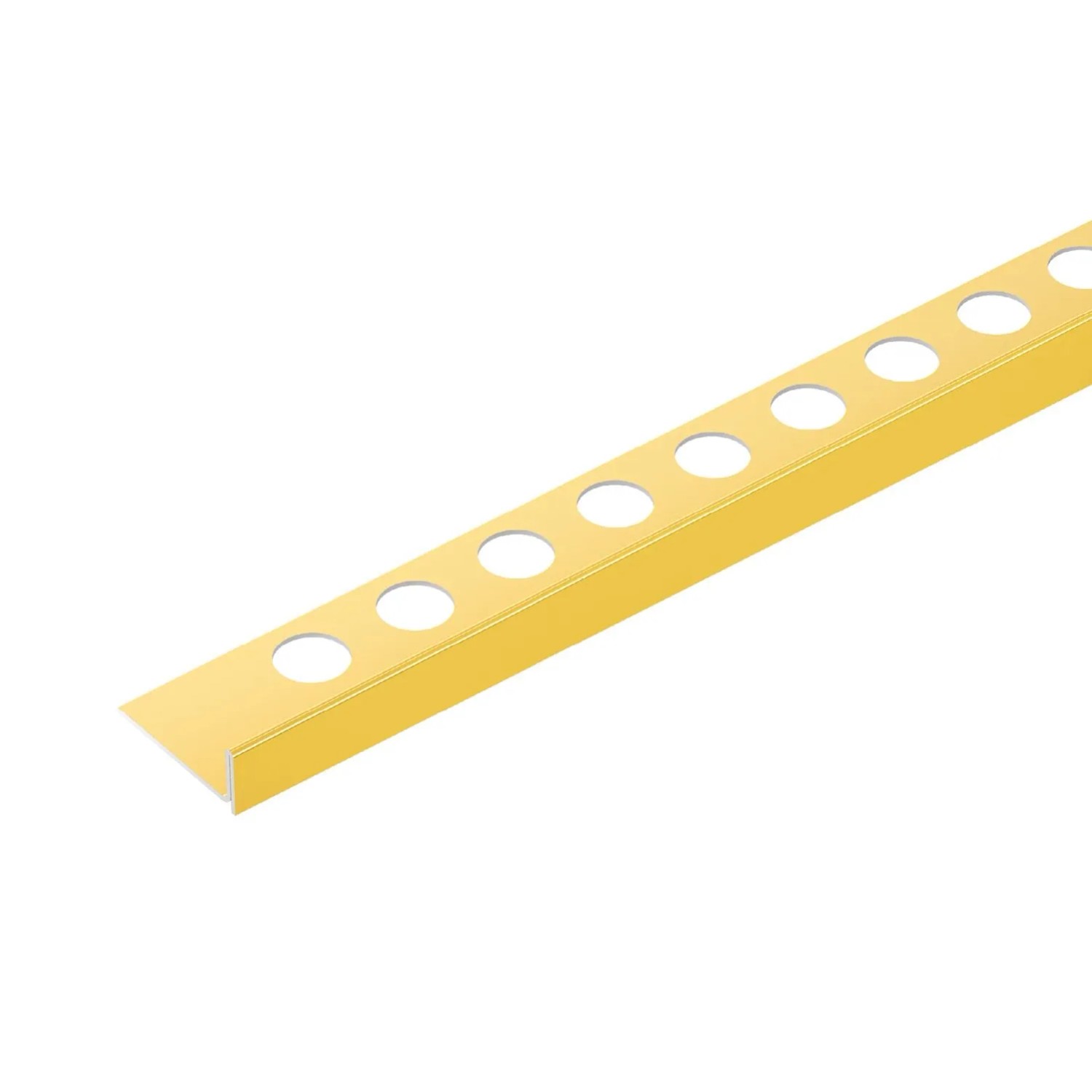 Cezar Profil stal nierdzewna lewy Złoty 30x32x1200 mm