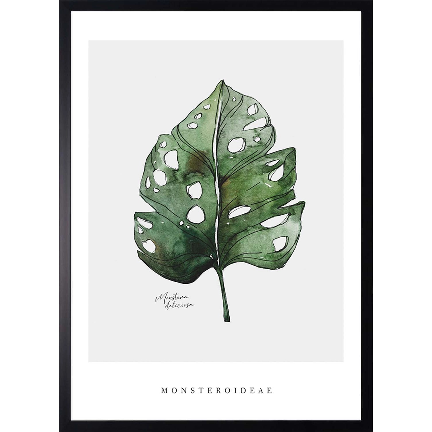 ARS LONGA Obraz MONSTERA LEAF ART 53 x 73 cm