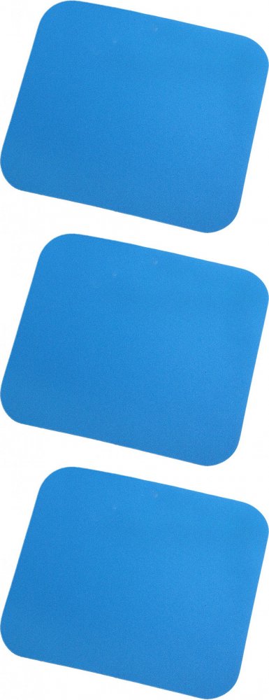 3x Podkładka piankowa pod mysz LogiLink, 250x220x3mm, niebieski