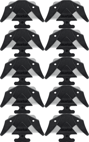 10x Ostrze do noża bezpiecznego Martor Secumax 350, 10 sztuk
