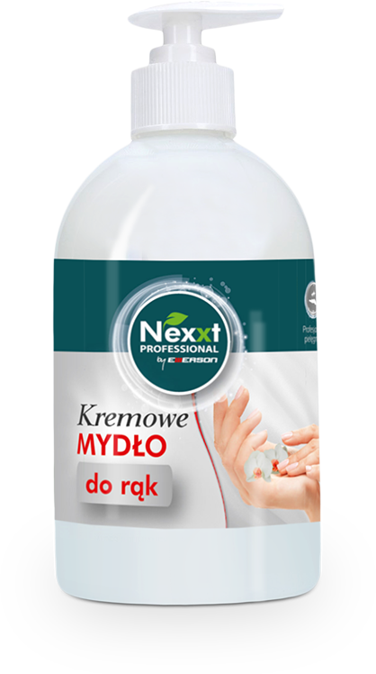 Mydło do rąk Nexxt, kremowe, z dozownikiem, 0.5l