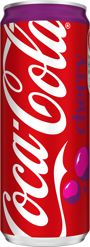 Napój gazowany Coca-Cola, Cherry, puszka Sleek, 330ml, KAUCJA