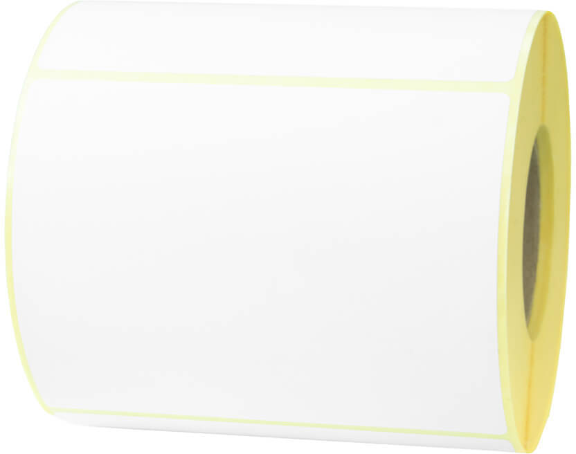 Etykiety termiczne Zebra, 100x80mm, 500 etykiet, gilza 40mm, biały