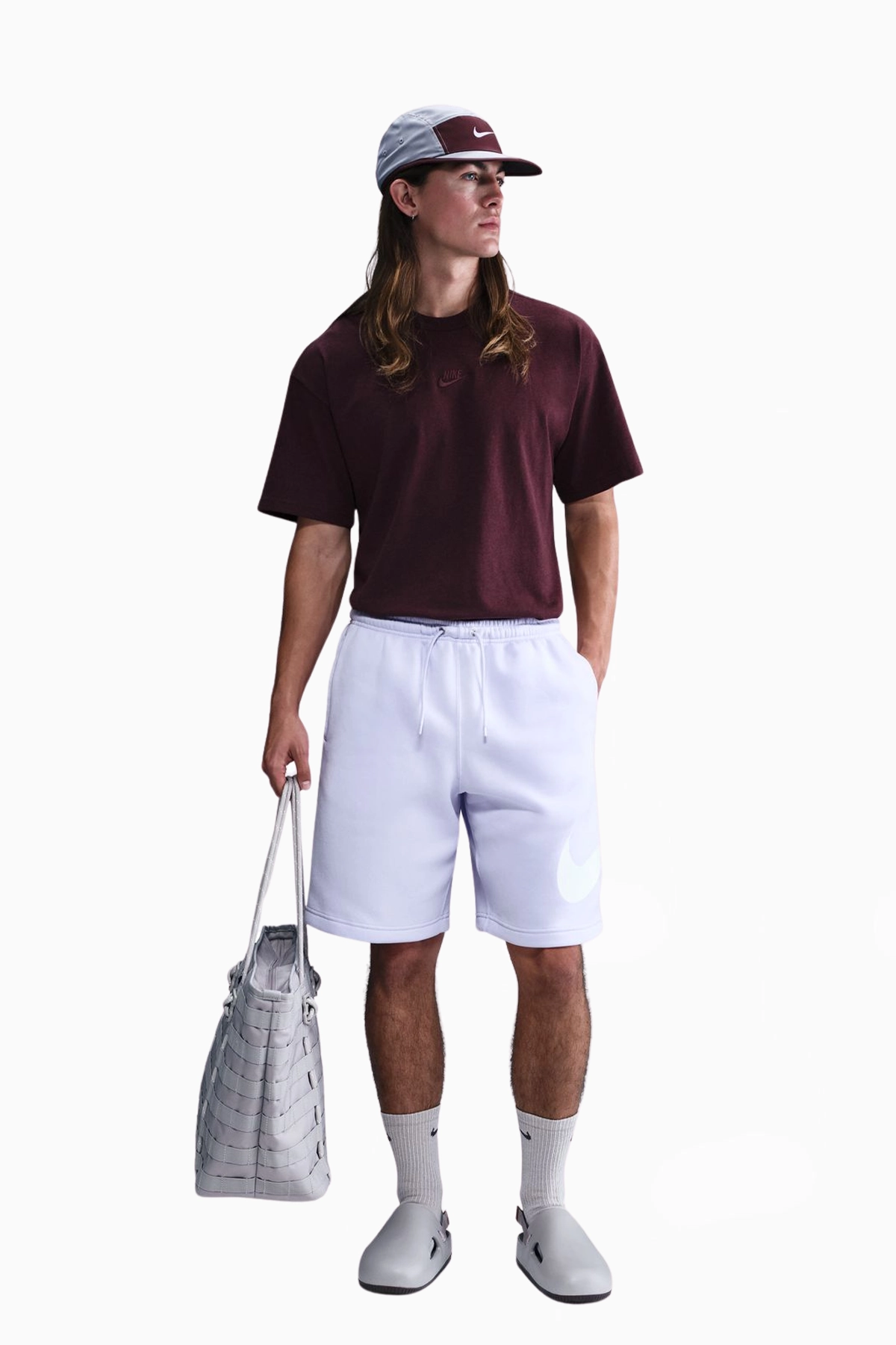 Spodenki Nike Club - Fioletowy