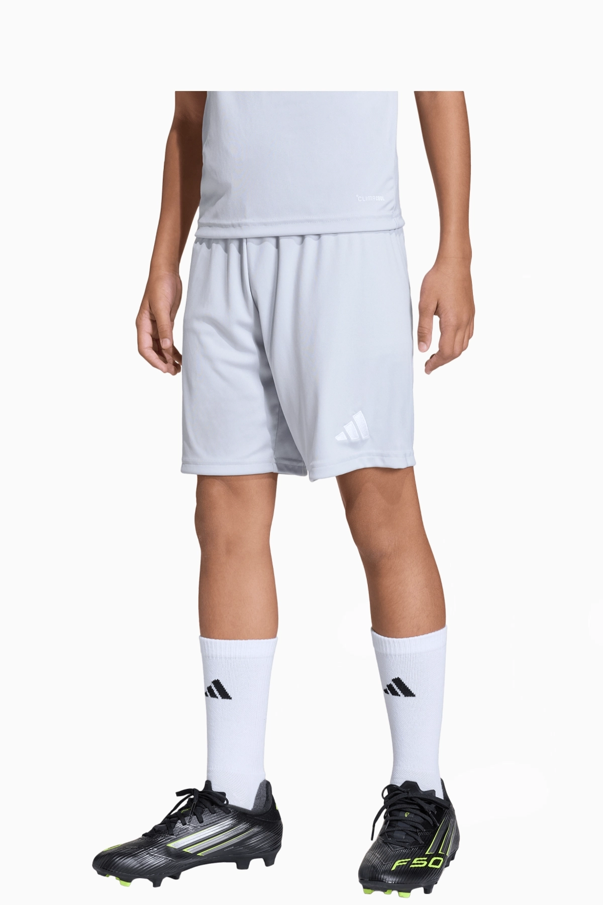 Spodenki adidas Entrada 26 Junior - Szary