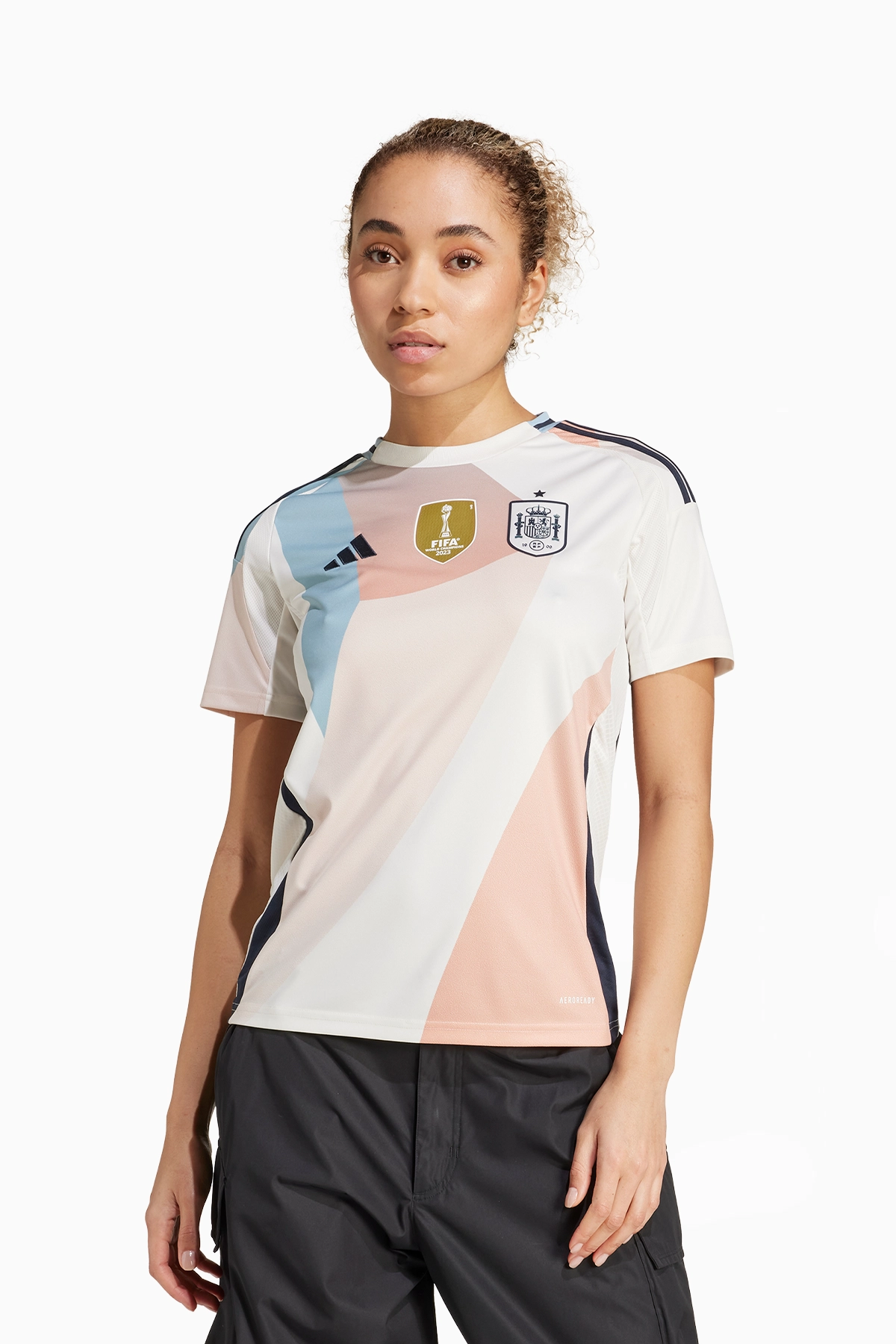 Koszulka Reprezentacji Hiszpanii adidas 2025 Wyjazdowa Damska - Multikolor