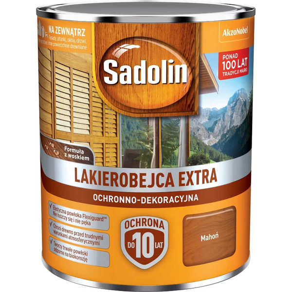 Lakierobejca Extra Mahoń 0,75L Sadolin