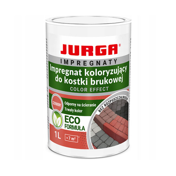 Impregnat koloryzujący do kostki Color Effect 1L Czerwony Jurga
