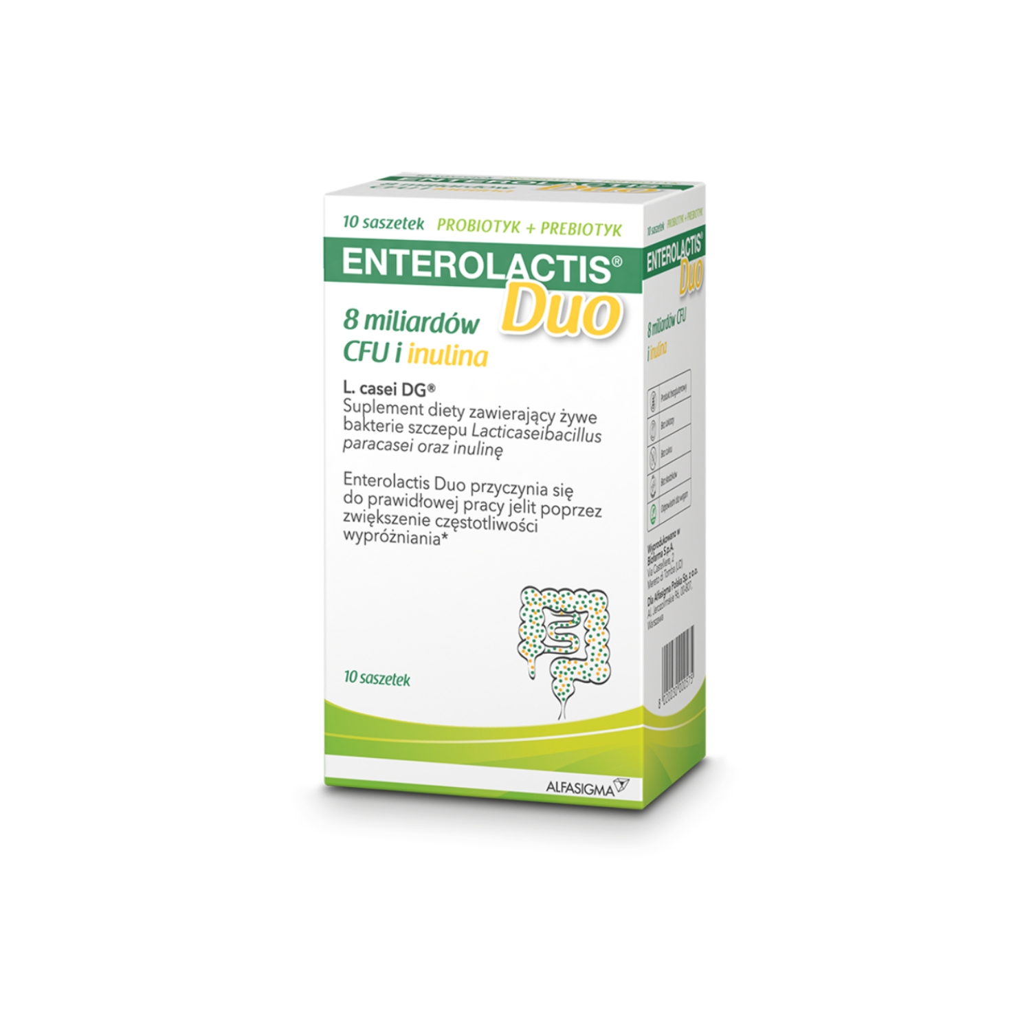 Enterolactis duo, 10 saszetek