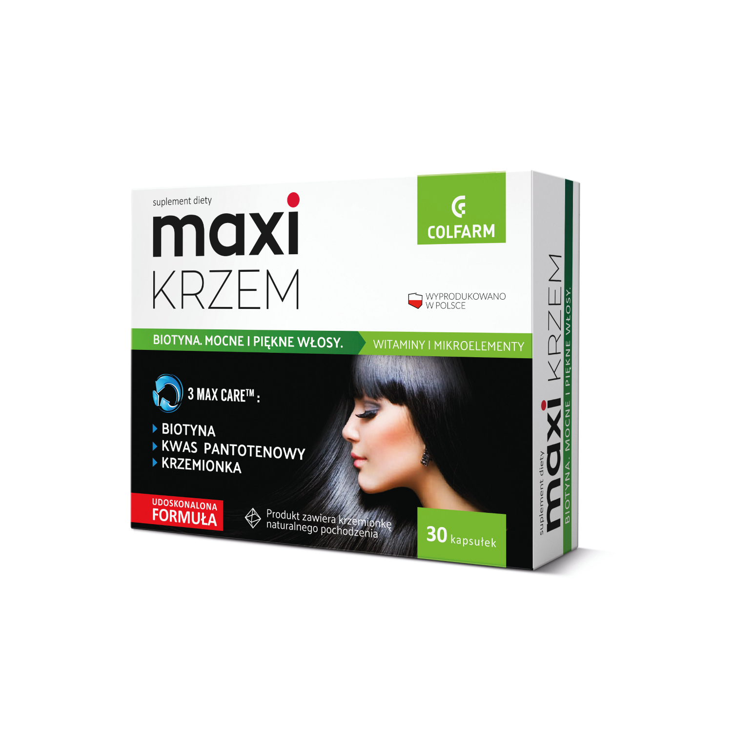 Maxi krzem, 30 kapsułki