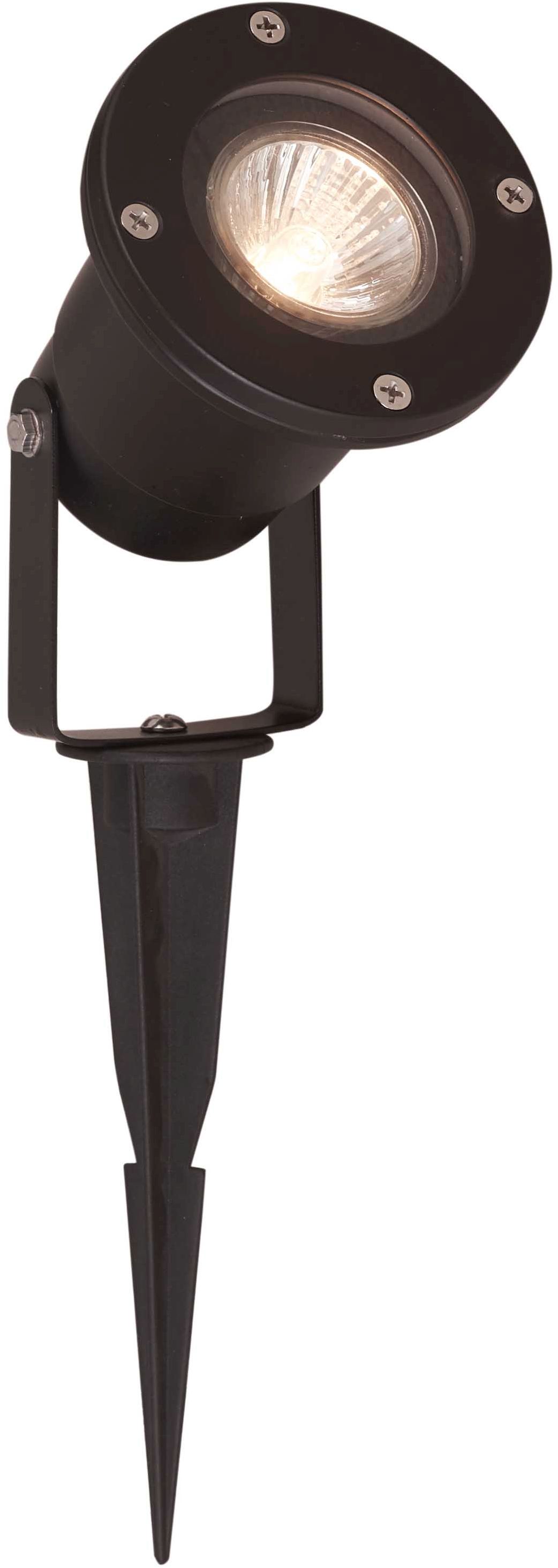 Viokef Leros lampa gruntowa 1x35W czarna 4158300