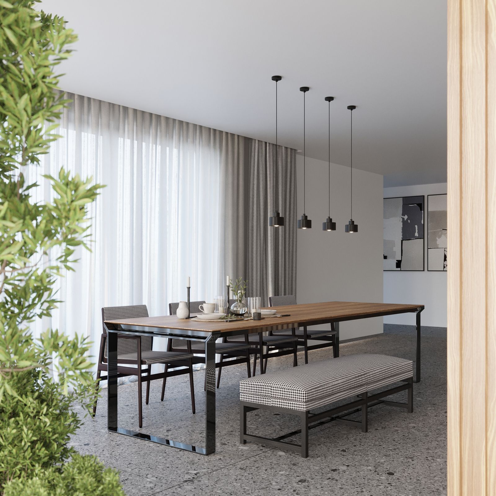 Sollux Lighting Savara lampa wisząca 1x60W czarna SL.1132