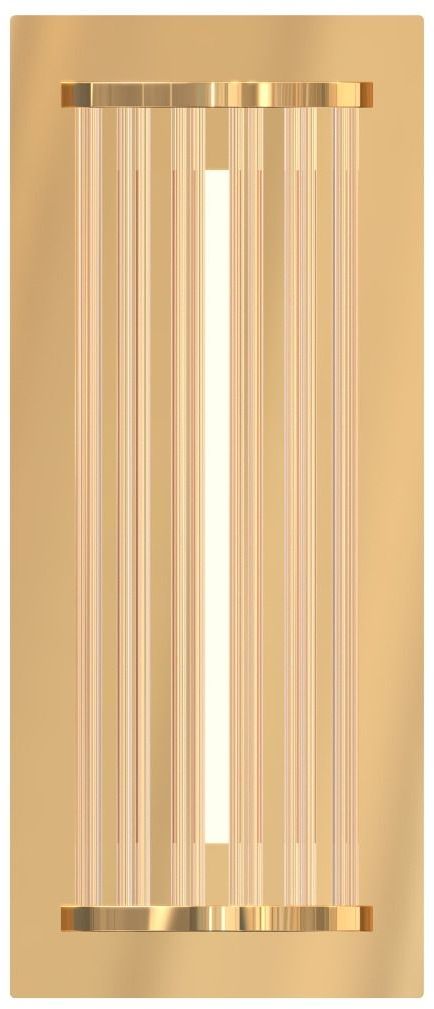 Zuma Line Cally kinkiet 1x15 W przezroczysty-złoty MB3114-1-3GT