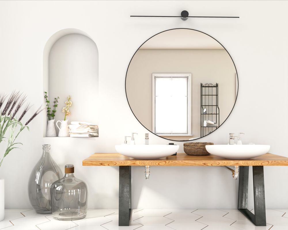 Nowodvorski Lighting Pin M kinkiet 1x10W LED czarna 8128