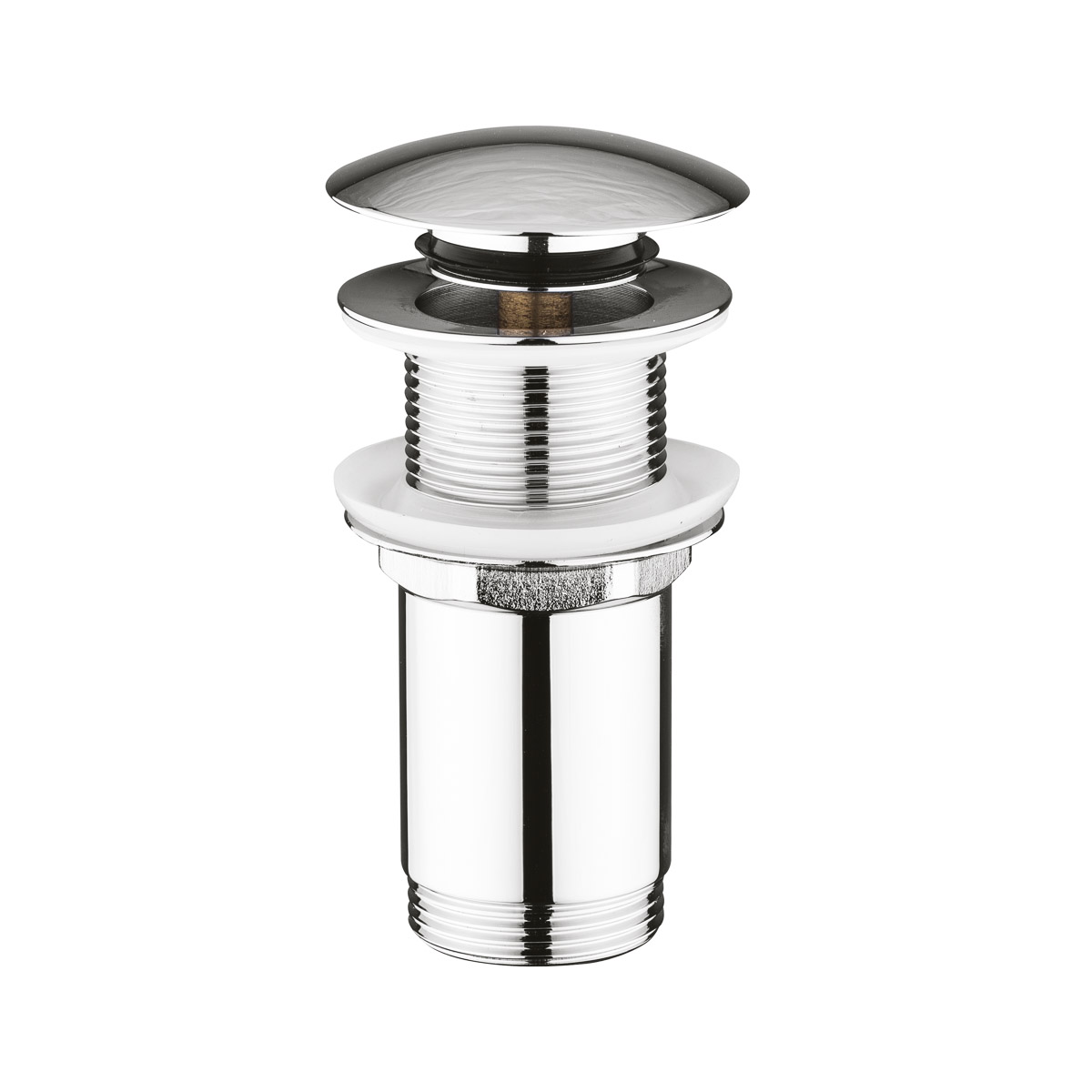 Ksuro 100 korek do umywalki klik-klak okrągły bez przelewu G1 1/4 chrom 54001010 - Wysyłka w 24h