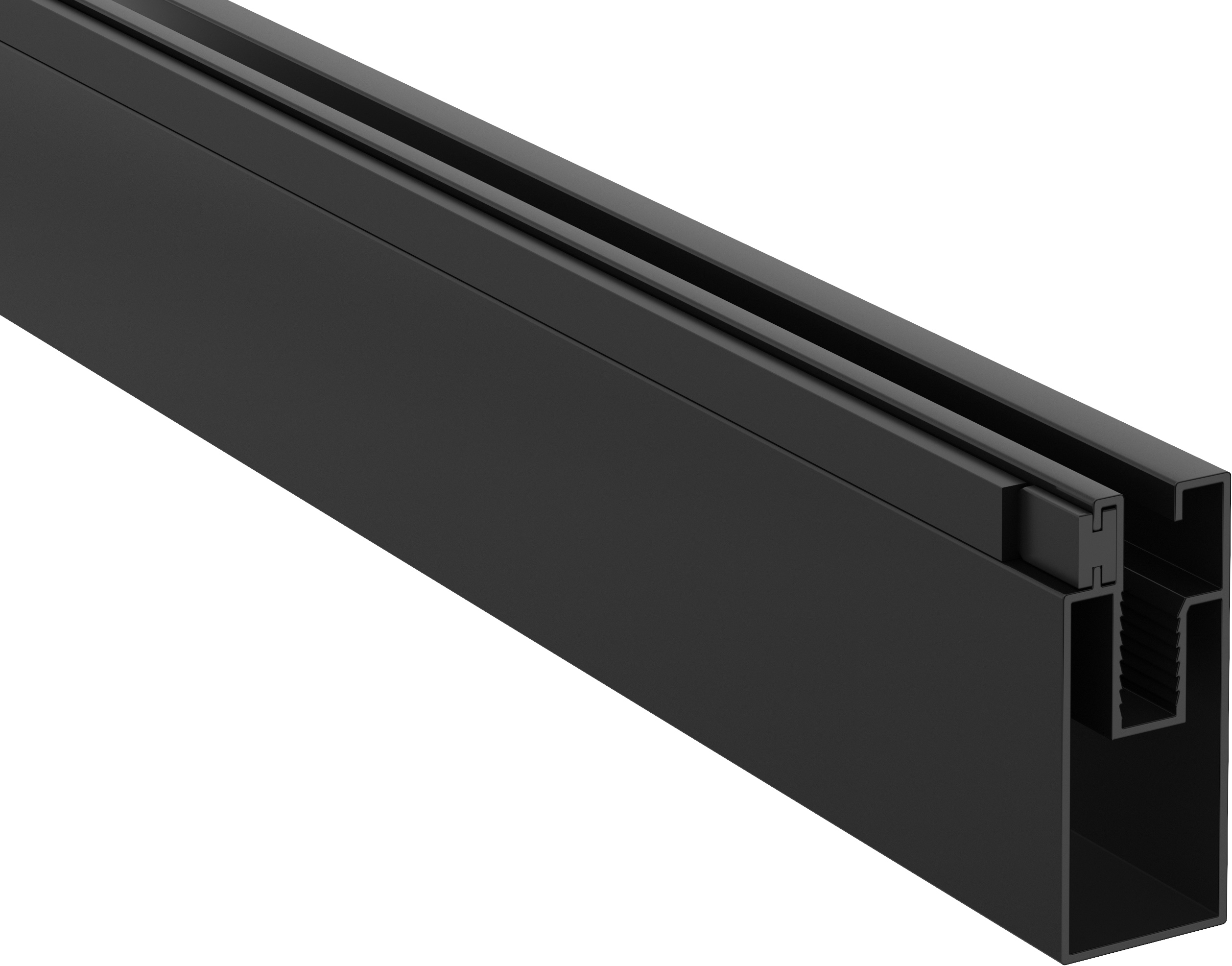 Deante Kerria Plus profil łączący czarny mat KTSNP1X