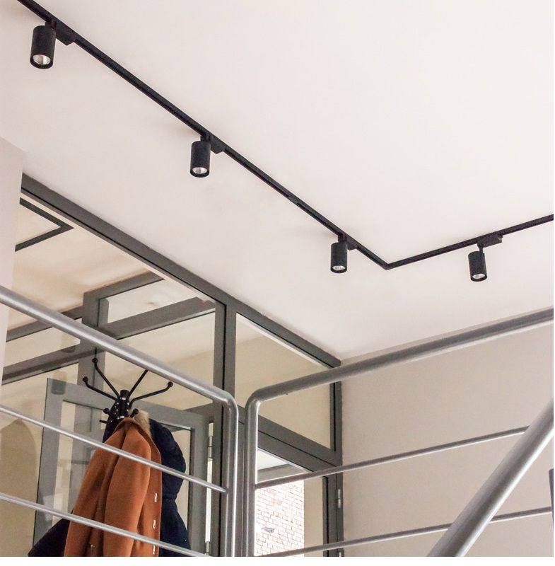 DPM lampa do szynoprzewodów 1x10 W czarny STR-10W-B