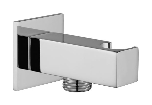 Paffoni przyłącze kątowe z uchwytem chrom ZSUP032CR