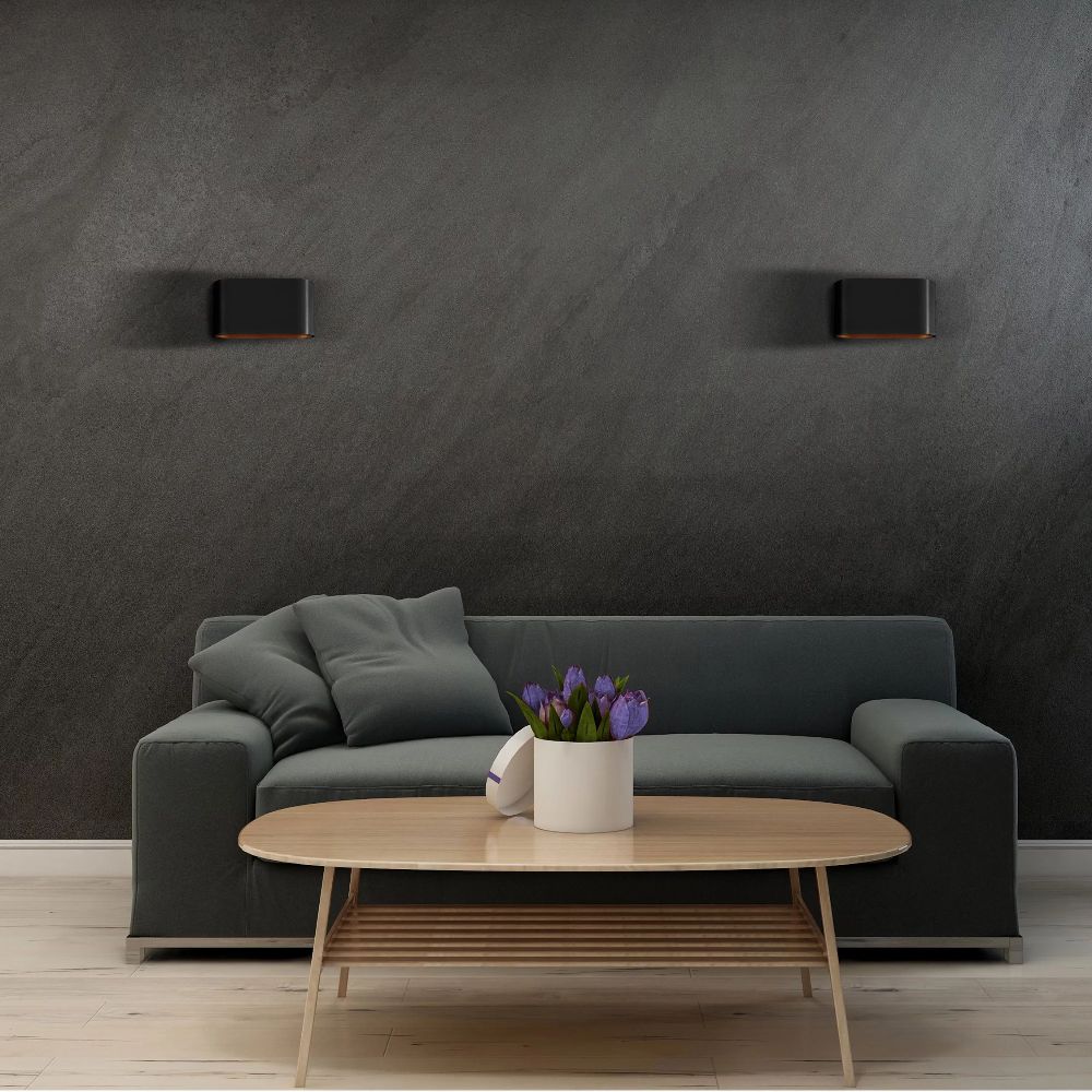 Goldlux Elissa kinkiet 1x10 W czarny 324412 - Wysyłka w 24h